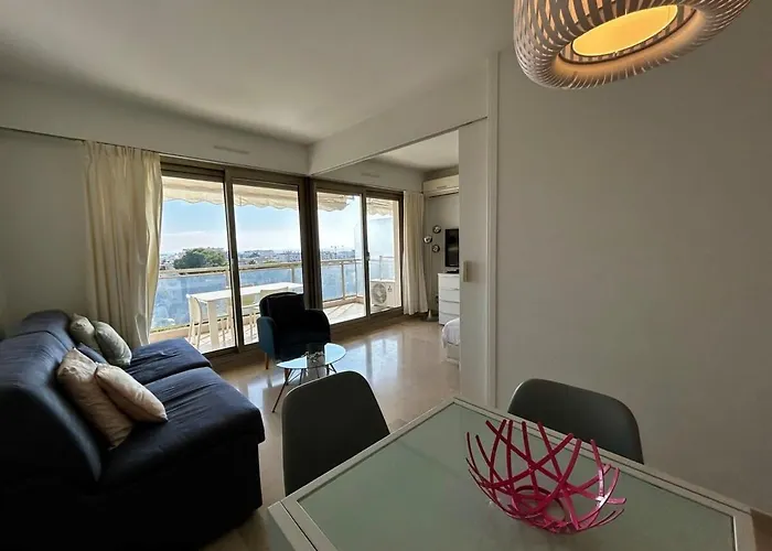 A018-large With Sea View Swimming Pool Garage Daire Cannes
